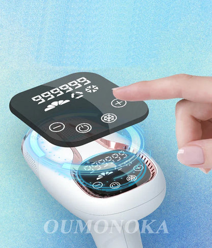 Body Bikini IPL Hair Removal Device – 999,999 Flashes, Permanent Painless Laser Epilator for Women, Home Use