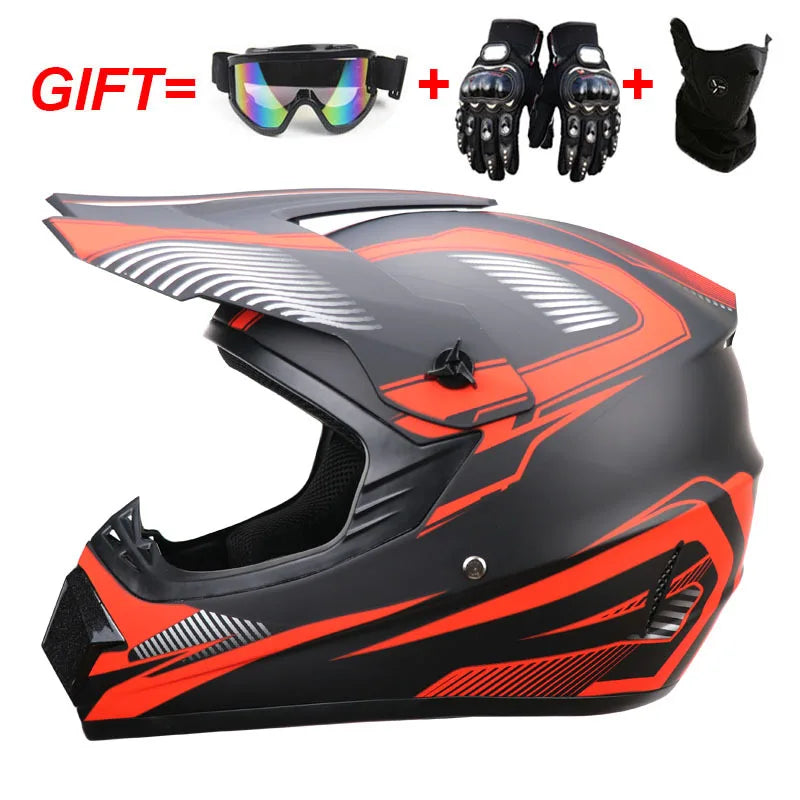 Full Face Off-Road Motorcycle Helmet – Downhill AM DH Cross Motocross Capacete Casco   2/2
