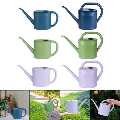 Long Spout Watering Can – Compact Household Gardening Kettle, Sturdy Easy-Pour Watering Tool for Home, Office & Plant Care Gifts