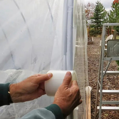 Greenhouse Repair Tape - UV Resistant Transparent Adhesive Patch for Agricultural Film & Garden Plastic Covers