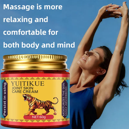 Joint Skin Care Cream 60g - Moisturizing Massage Cream for Knees, Elbows, Shoulders & Neck