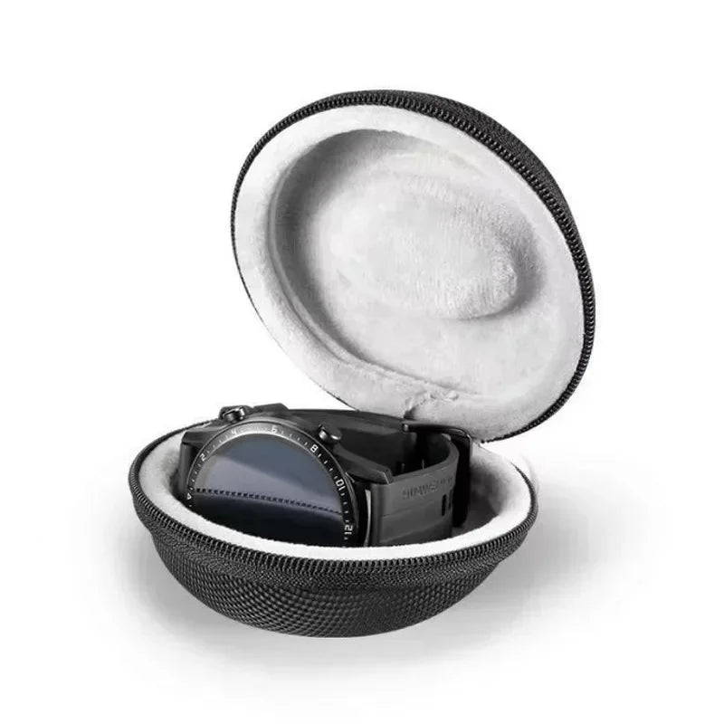 1-2PC Travel Watch Case — Portable Shock & Impact-Resistant Storage Box for Wristwatches and Smartwatches