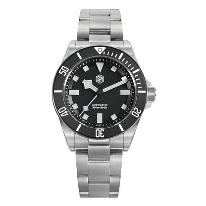 San Martin SN0121T Titanium Diving Watch – NH35 Automatic Movement, Grade 2 Titanium, 120-Click Bezel, 300M Waterproof Wristwatch