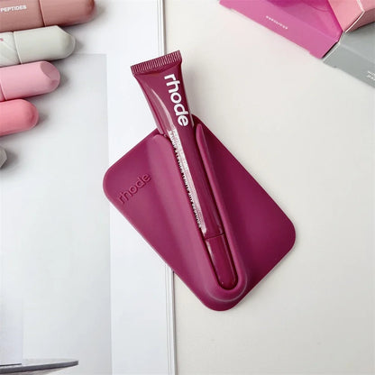 Rhode Long-Lasting Lip Gloss Holder - Magnetic Snap-On Lipstick Case for MagSafe Phone Clips