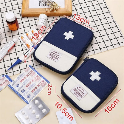 Portable Medicine Bag – Cute First Aid Kit Organizer, Medical Emergency Kits for Outdoor Travel & Household Pill Storage