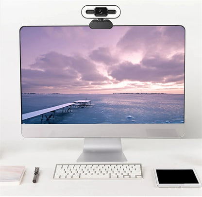 Portable Full HD Webcam | 1080P/2K/4K Auto Focus with Microphone for PC, Laptop & Live Streaming