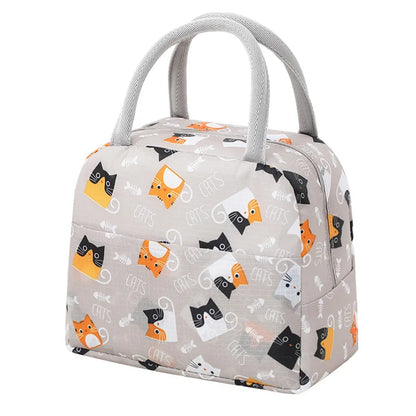 Portable Thermal Lunch Bag – Insulated Large Capacity Lunch Box Storage Bag for Children’s School and Picnic