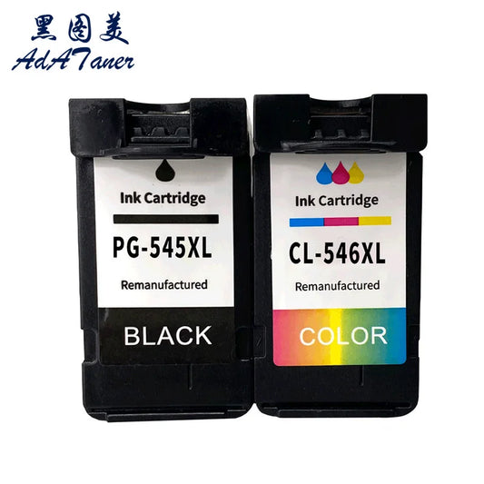 PG-545 CL-546 XL Ink Cartridge Set for Canon Pixma MG2450 MG2500 TS3350 MG2950 MG2550 MG3050 MG3051 TR4550 High Yield Compatible Printer Ink Replacement