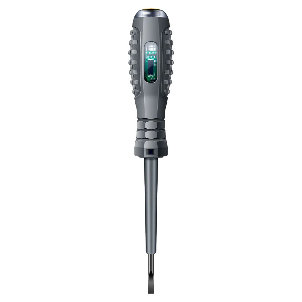 Multifunctional Electrician Test Screwdriver – AC Non-Contact Voltage Tester Pen 70-600V with Red/Green Indicator Lights