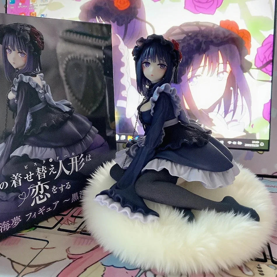My Dress-Up Darling Anime Figures – Kitagawa Marin & Shizuku Kuroe Black Maid Outfit Action Figurines, Collectible Model