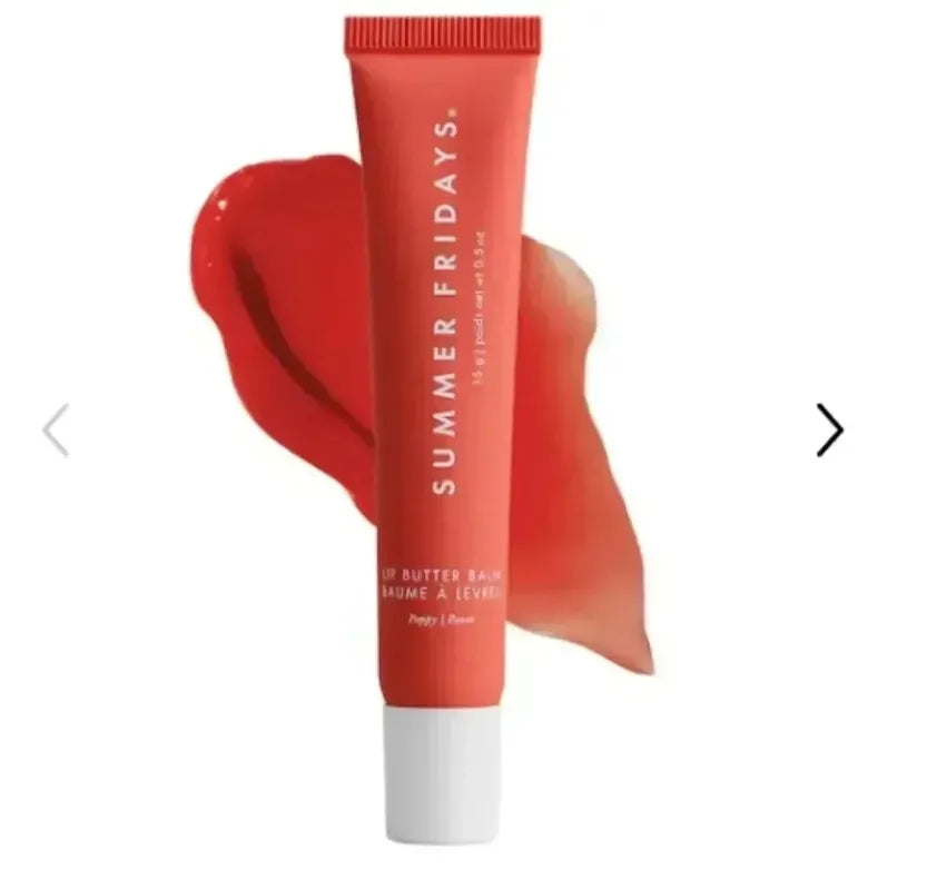 Summer Fridays Lip Balm – Moisturizing Vanilla Pink Sugar & Coffee Cake Scented Lip Gloss, Transparent Lip Oil Makeup