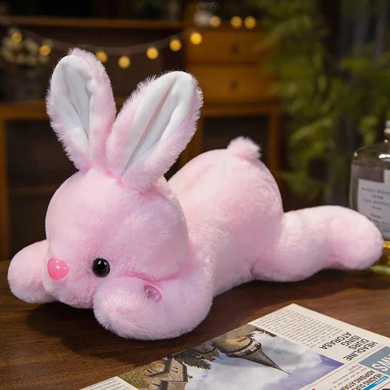 Luminous Cartoon Rabbit Plush Toy - Cute Soft Glowing Stuffed Doll Pillow Gift for Kids & Home Decor