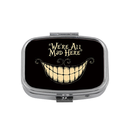 Dragon & Tiger Metal Medicine Box - Moisture-Resistant Portable Pill Storage Case with Movie-Inspired Design