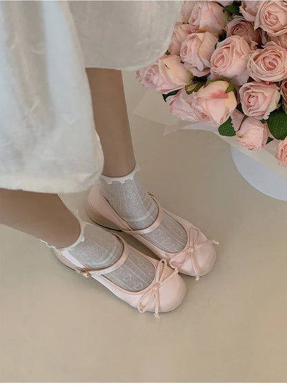 2025 Spring Autumn Mary Jane Shoes — Elegant Mid Heel Round Toe Pumps for Women