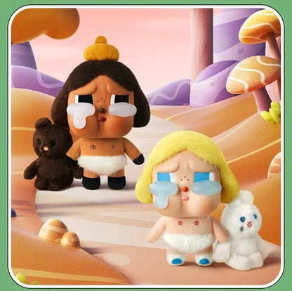 Crybaby Blind Box Vinyl Doll — Crying Again Series Keychain, Animal Pendant Mystery Gift