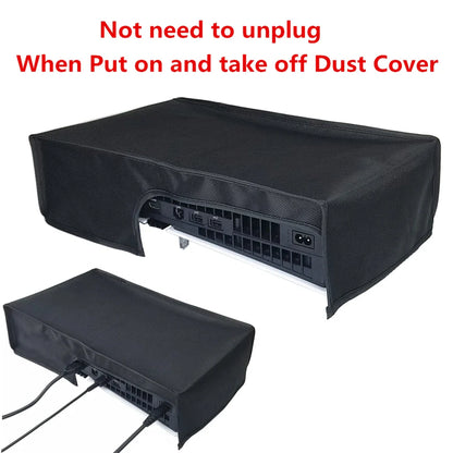 Horizontal Dust Cover for PS5 Pro – Anti-Scratch Protective Sleeve Case for Digital & Disc Edition Console