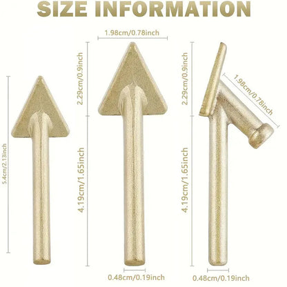3PCS Soldering Iron Tips - Durable Welding Replacement Accessories for Plastic Repair Tools
