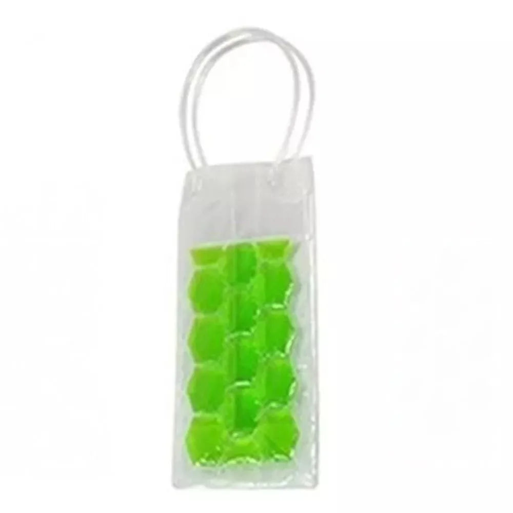 Portable Insulated Wine & Beer Tote Bag — PVC Cooler Handbag for Outdoor Use