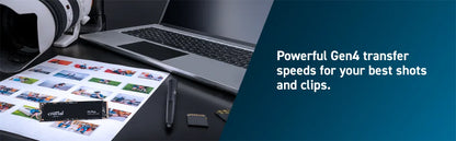 Crucial P3 Plus 1TB PCIe Gen4x4 NVMe M.2 SSD – 500GB, 1TB, 2TB, 5000MB/s Speed (OEM Package)