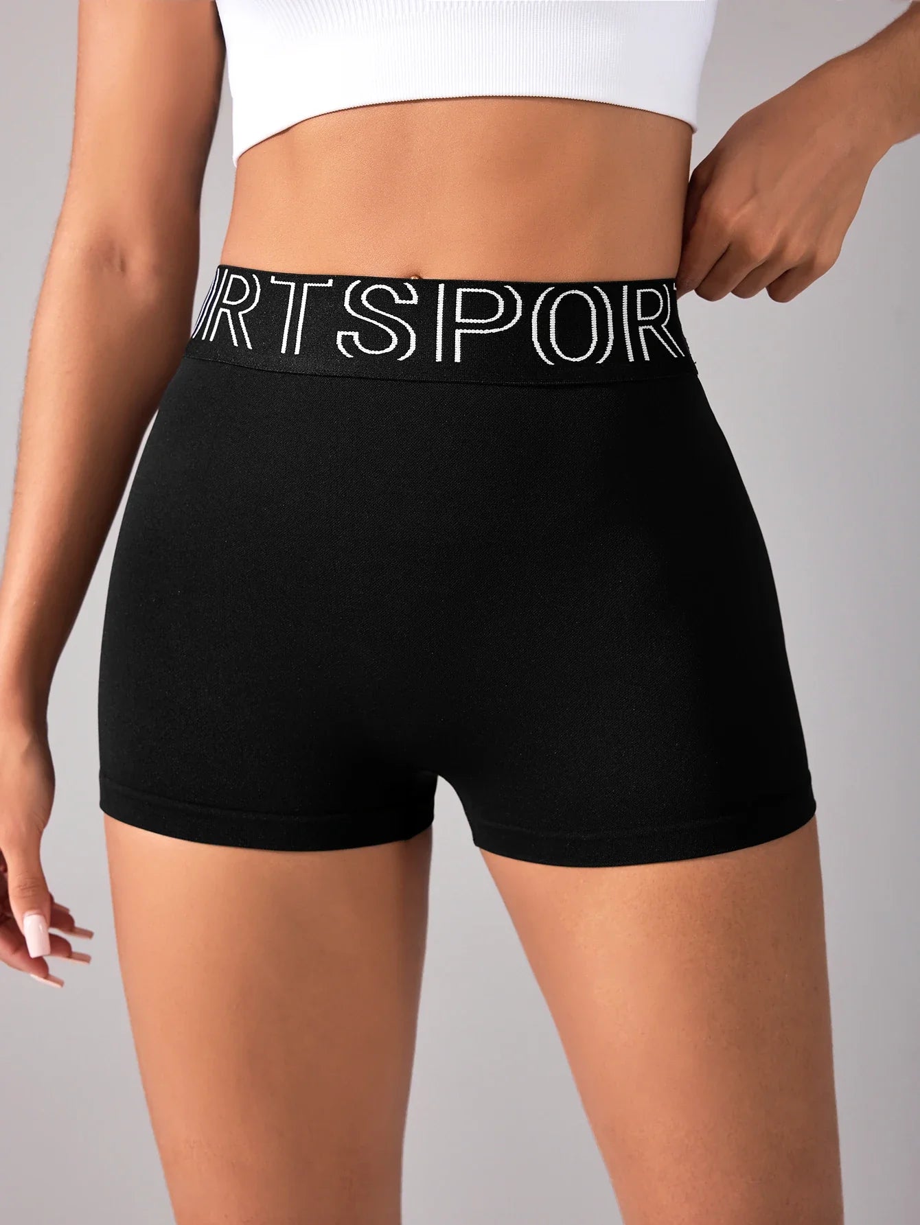 High Waist Yoga Shorts for Women - Fitness Workout Leggings Shorts for Gym, Sports, and Summer Training