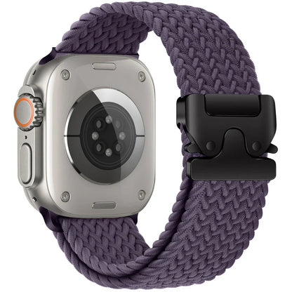 Parachute Braided Strap for Apple Watch – Compatible with 46mm, 45mm, 44mm, 41mm, Series 10/9/8, SE, Ultra 2, 49mm