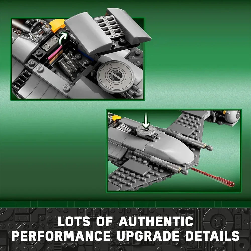 Creative N1 Starfighter Model Toy – Star Wars Series Building Blocks Set, Compatible Starfighter Construction Kit