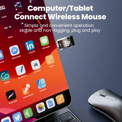 Olaf 120W USB-C OTG Adapter - USB 3.2 Type-C Fast Charging Connector for iPhone 15 16 MacBook iPad & Android Devices