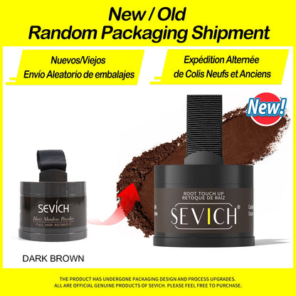Sevich Hairline Powder 4g — Natural Hairline Shadow Makeup Hair Loss Concealer Unisex