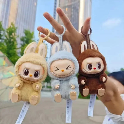1:1 High-Quality Macaron 2nd The Monsters Labubu Sitting Party Vinyl Plush Blind Box Doll Gift