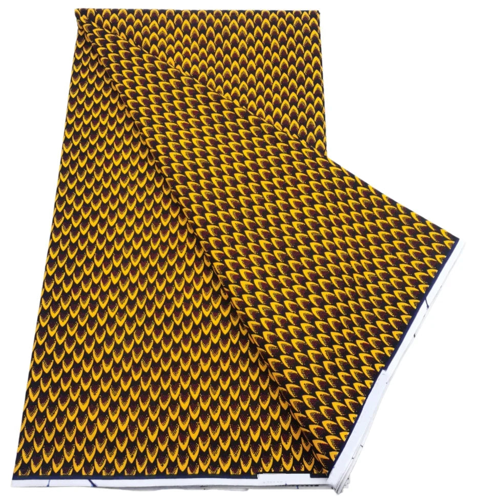 100% Cotton Real Wax Ankara Fabric - 2026 African Print Wedding Dress Sewing Fabric