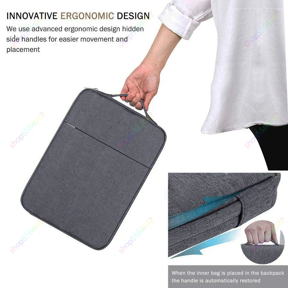 Tablet Sleeve Bag for Samsung Galaxy Tab S10 Ultra and  S9/S8 Ultra - 14.6 Inch Pouch Case for S10+, S9, S8, S7 Plus FE 12.4 Inch