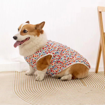 Cooling Summer Pet Vest - Soft Cartoon Dog Cat Shirt for Small Medium Large Dogs Puppy French Bulldog Clothing