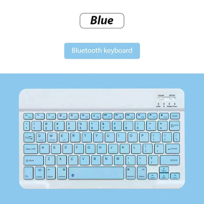 Mini Bluetooth Wireless Keyboard Set - Universal Phone Tablet iPad Keyboard and Mouse Accessories