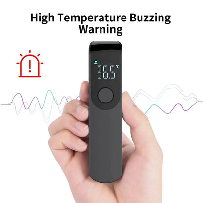 Digital Infrared Forehead Thermometer & Pulse Oximeter - Non-Contact Temperature Monitor with LED Blood Oxygen Detection
