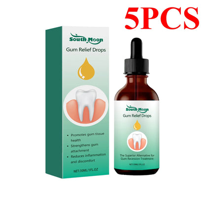 Gum Repair Oral Care Drops - Periodontal Hygiene Treatment for Gum Cleaning & Stain Removal