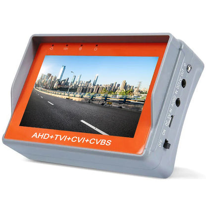 8MP CCTV Tester 5-Inch Monitor – 4K AHD/CVI/TVI/CVBS Camera Tester with HDMI & VGA Input, Mini CFTV Display