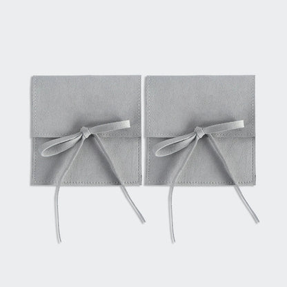 10PCS Velvet Jewelry Gift Pouches - Elegant Wedding Favor Bags & Microfiber Cosmetic Storage Bags