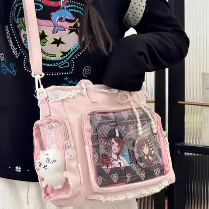 Ballet Girl Itabag – Large Capacity Two-Dimensional Crossbody Shoulder Bag, Gift for Women & Friends