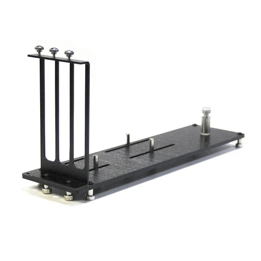 Vertical GPU Mount Bracket - PCIe Graphics Card Holder Stand with 3-Slot Riser Support