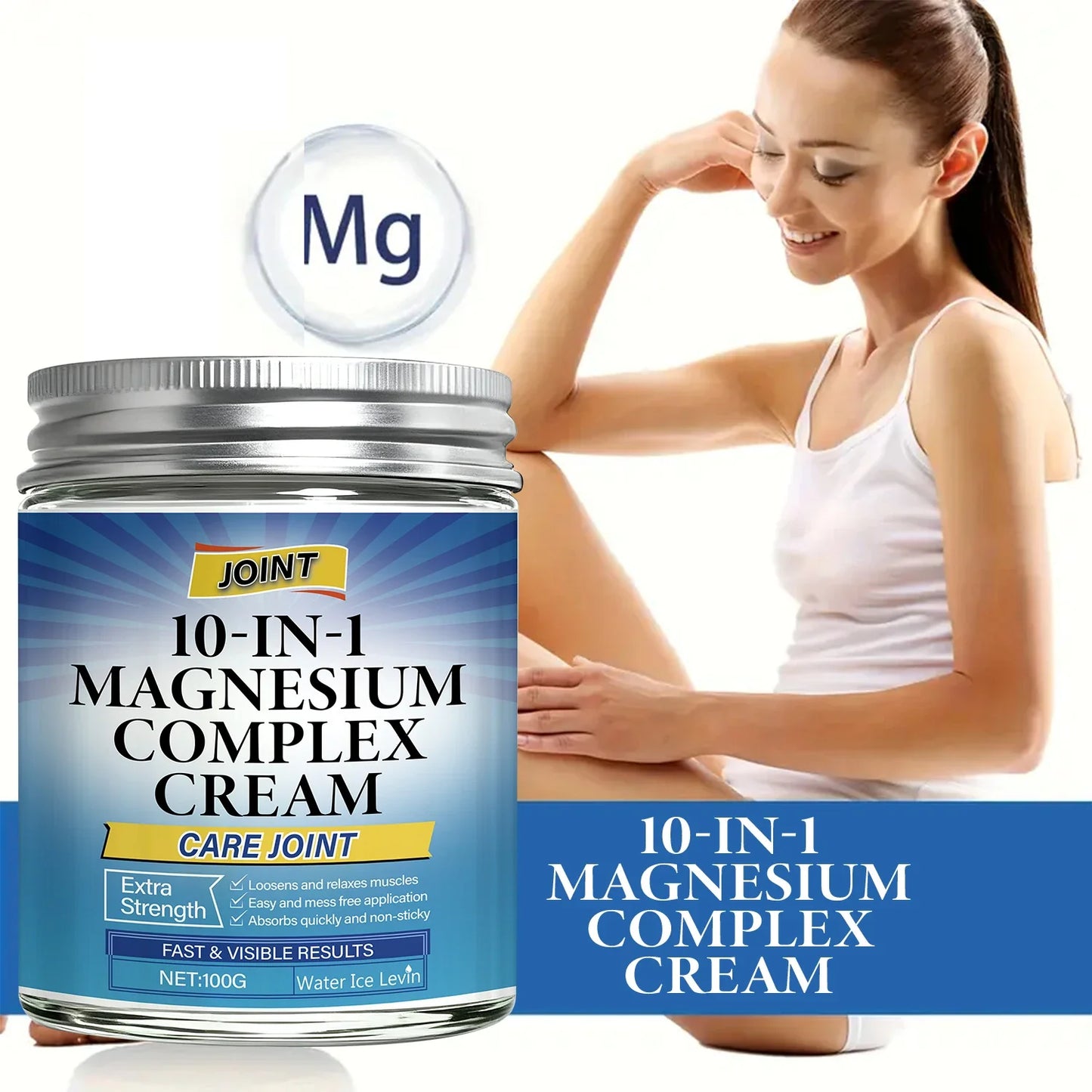 Winter 10-in-1 Magnesium Joint Cream for Muscle & Joint Comfort, Extra Strength Soothing Care