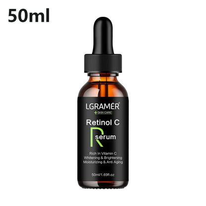Vitamin C Facial Essence with Hyaluronic Acid – Dark Spot Remover, Moisturizing & Anti-Aging Skin Repair Serum, 50ml