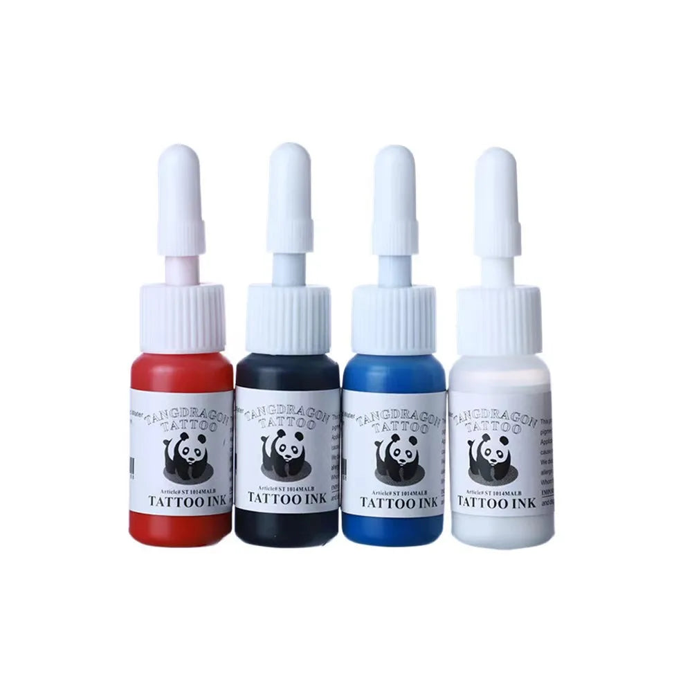 6/8/10 Color Tattoo Ink Set - Professional Long-Lasting Body Art & Tattoo Supplies