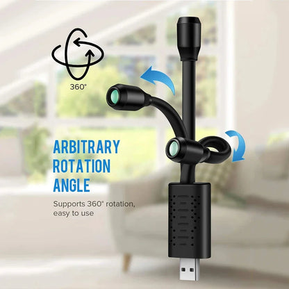1080P Mini USB WiFi Camera - Motion Detection Smart Surveillance & Security Monitoring Camera