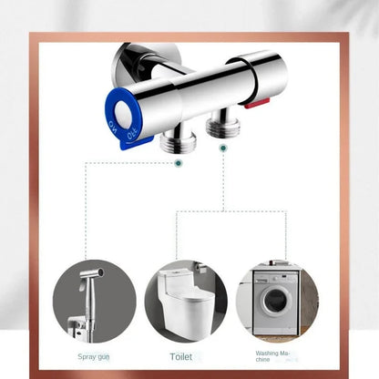304 Stainless Steel Toilet Spray Gun Set – High Pressure Bathroom Douche & Women’s Washer Nozzle