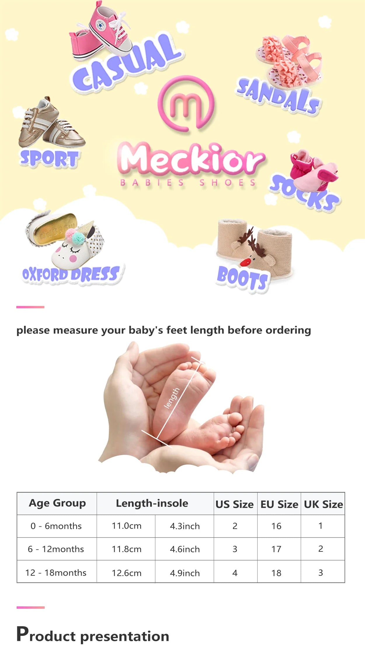 Meckior Baby Flash Canvas Sneakers – Infant First Walkers Soft Sole Anti-Slip Shoes for Boys & Girls
