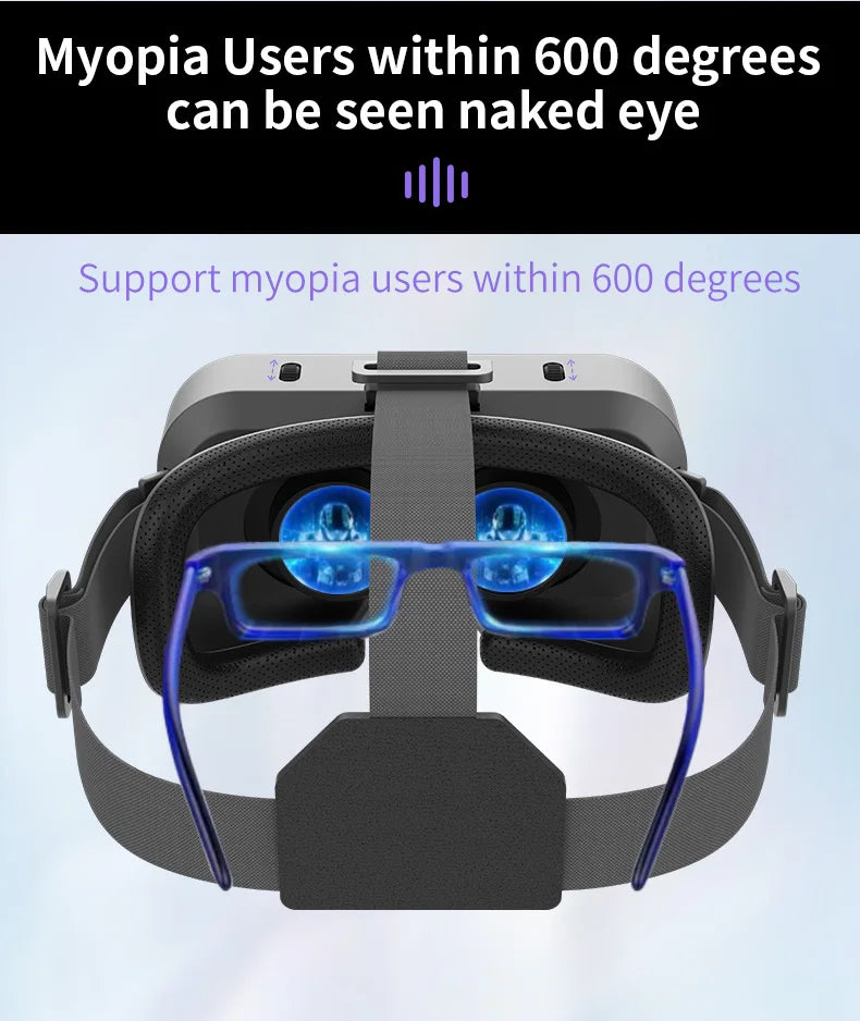 Shinecon 3D VR Glasses – Virtual Reality Headset with Controller for Smartphone Gaming