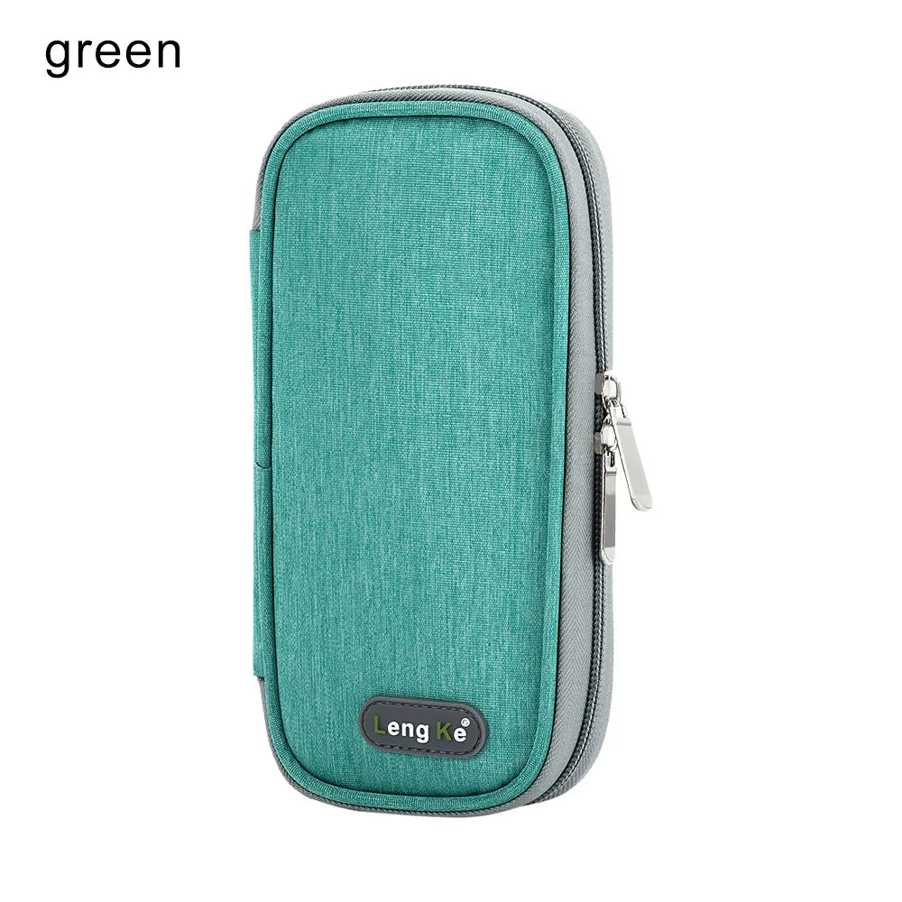 Candy Color Insulin Cooling Bag - Gel-Free Drug Freezer, Thermal Insulated Pill Protector for Diabetes, Portable Medical Cooler