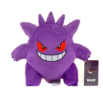 Kawaii Gengar Plush Toy — Pokémon Peluche Stuffed Doll, Devil Gengar Anime Plushie Cartoon Figure Christmas Gift
