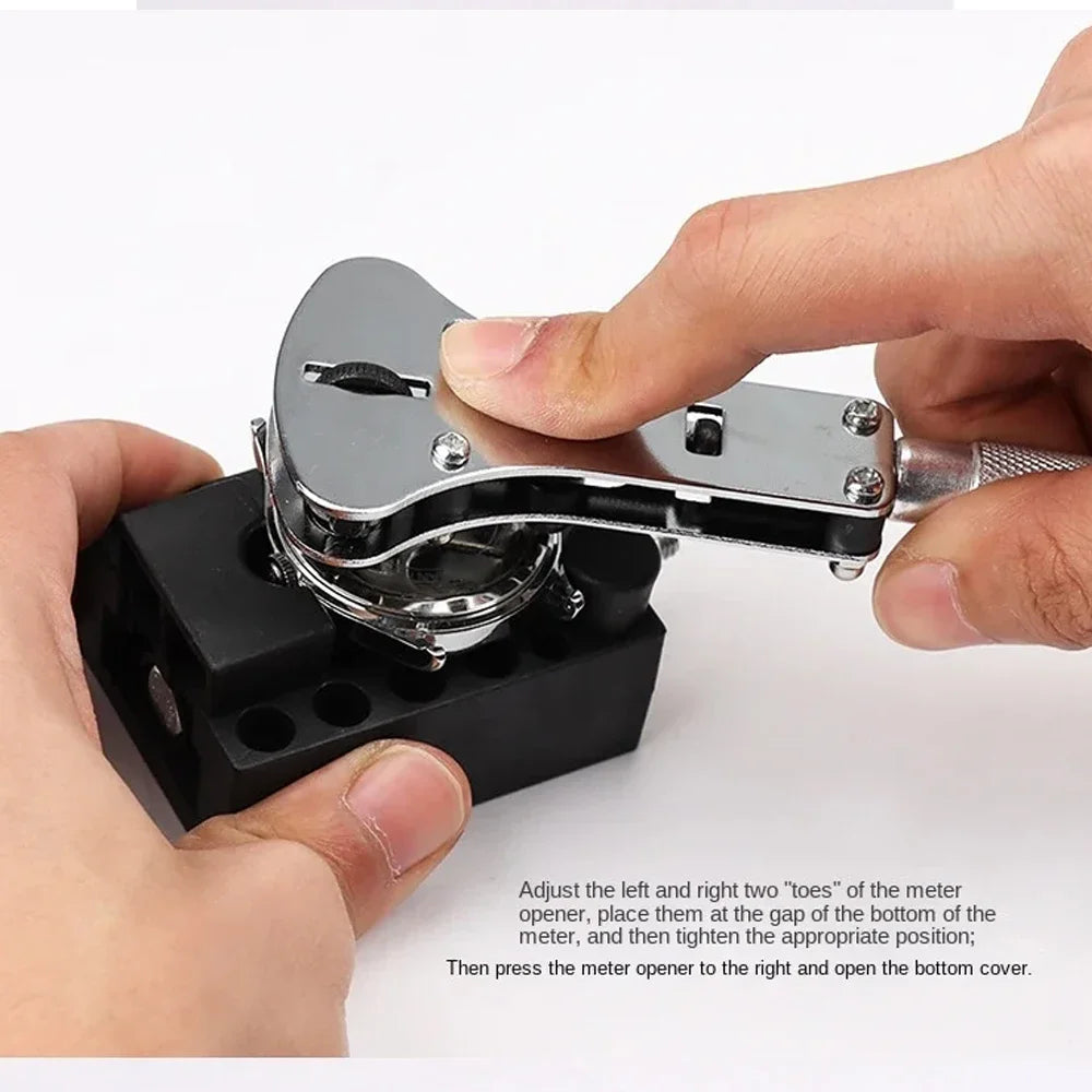147-Piece Watch Repair Tool Kit - Professional Watch Disassembly, Battery Replacement, Strap Adjustment & Maintenance Set