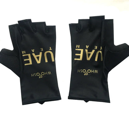 2025 UAE Cycling Gloves – Half Finger Road Bike Gloves for Men & Women, Fitness, Running & Gym Sports Gloves